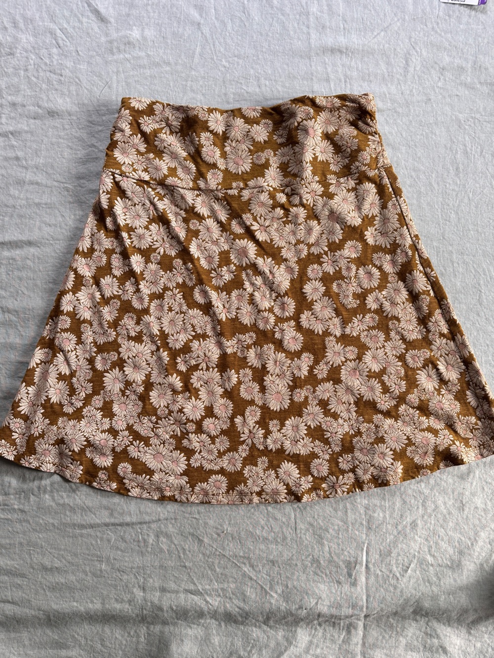 TOAD & CO Shaka Daisy Floral A-Line Skirt | M   NWOT - Picture 5 of 7